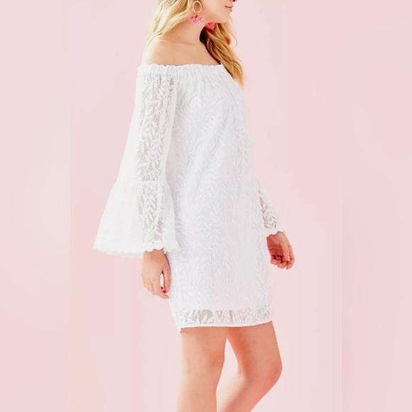 NWT Lilly Pulitzer Resort White Nevie Dress XL - Picture 3 of 13